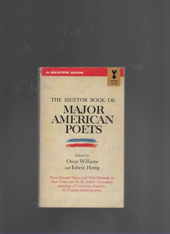 THE MENTOR BOOK OF MAJOR AMERICAN POETS