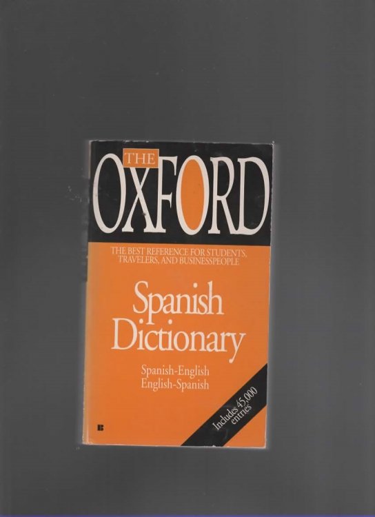 THE OXFORD SPANISH DICTIONARY