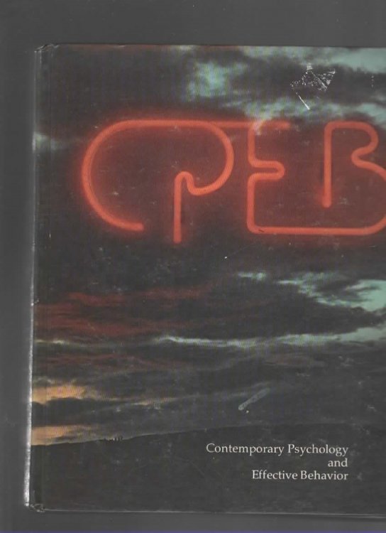 CONTEMPORARY PSYCHOLOGY AND EFFECTIVE BEHAVIOR