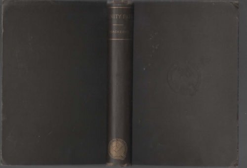 WILLIAM MAKEPEACE THACKERAY
