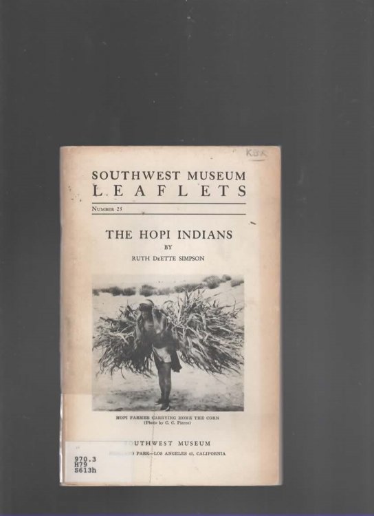 THE HOPI INDIANS