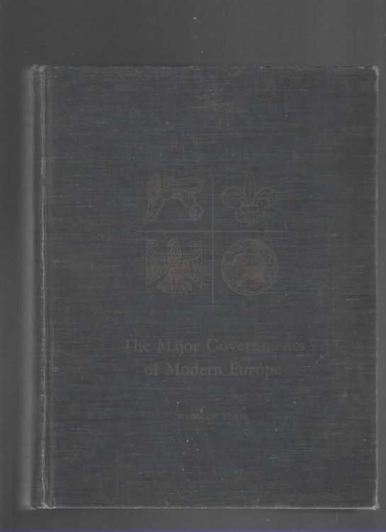 THE MAJOR GOVERNMENTS OF MODERN EUROPE