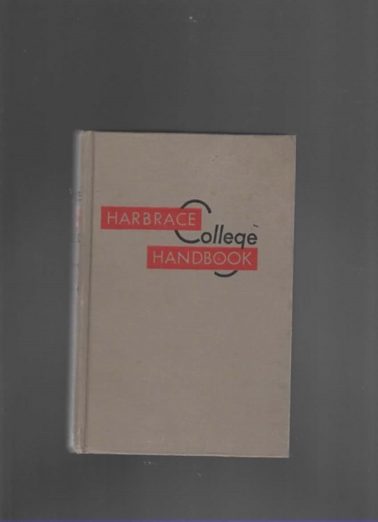 HARBRACE COLLEGE HANDBOOK, 3RD, THIRD EDITION