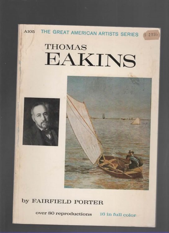 THOMAS EAKINS - OVER 80 REPRODUCTIONS 16 IN FULL COLOR