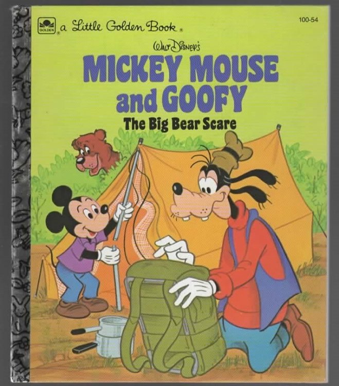 WALT DISNEY'S MICKEY MOUSE AND GOOFY The Big Bear Scare