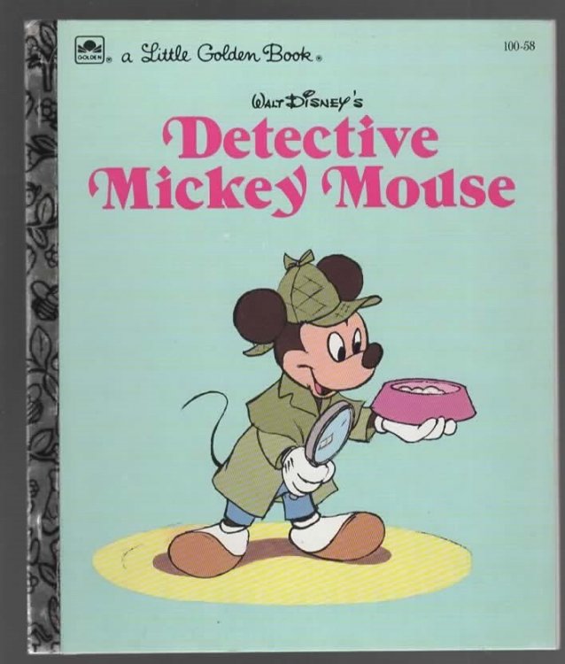 WALT DISNEY'S DETECTIVE MICKEY MOUSE 100-58