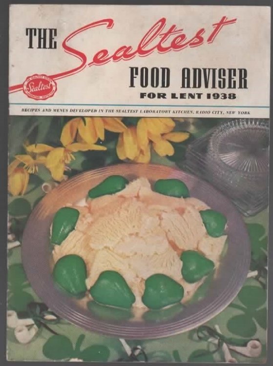 THE SEALTEST FOOD ADVISER FOR LENT 1938