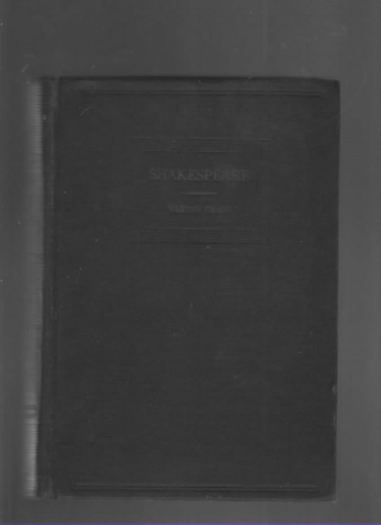 SHAKESPEARE A Historical and Critical Study with Annotated Texts if Twenty-One Plays