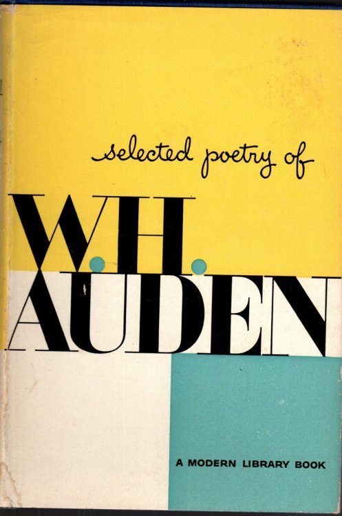 SELECTED POETRY OF W. H. AUDEN
