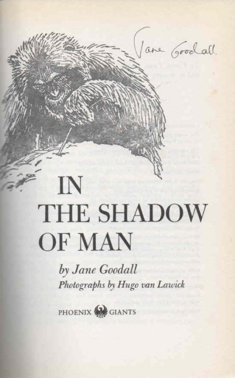 In the Shadow of Man - signed