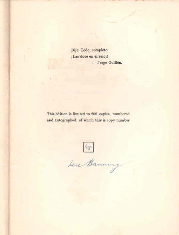 The Instant's Clarity - signed