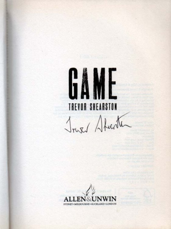 Game - signed
