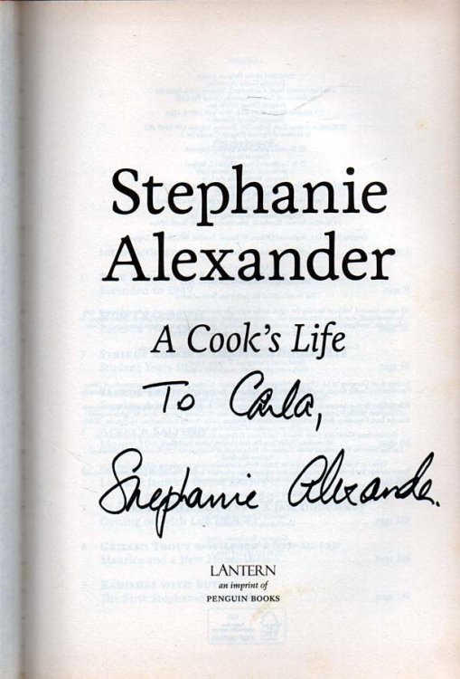A Cook's Life - signed