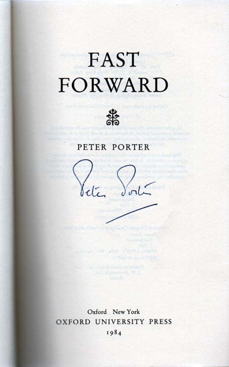 Fast Forward - signed