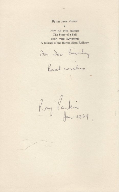 The Sword and the Blossom: signed