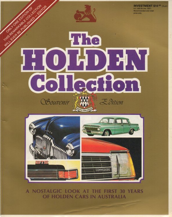 The Holden Collection Souvenir Edition