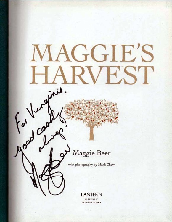 Maggie's Harvest - signed