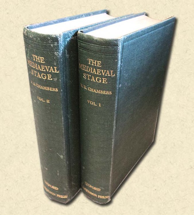 The Mediaeval Stage: two volumes