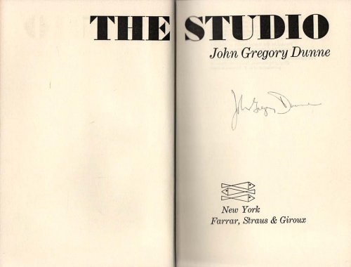 The Studio: signed copy