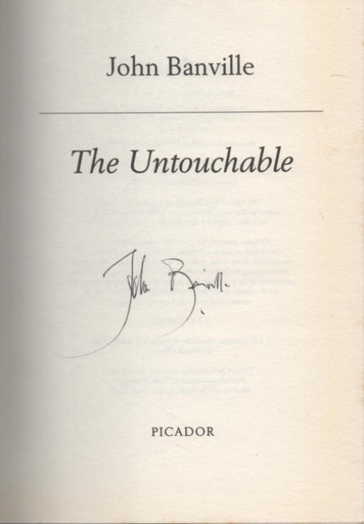 The Untouchable - signed copy