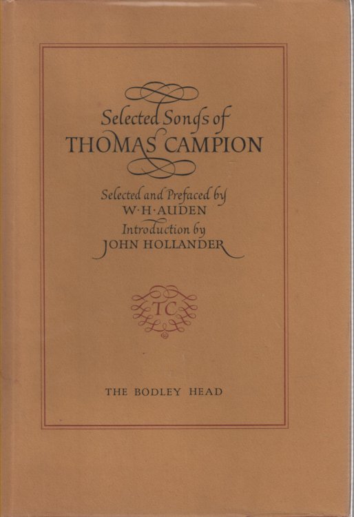 Selected Songs of Thomas Campion