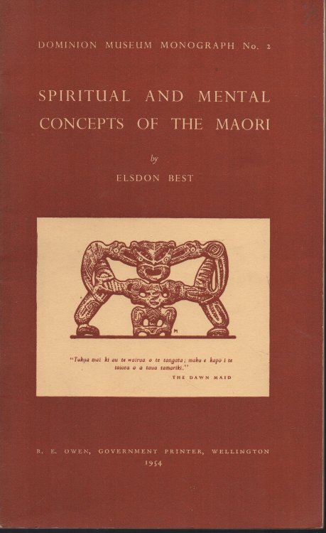 Spiritual and Mental Concepts of the Maori