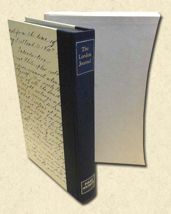 Boswell's London Journal - Folio Society edition 1762 -63