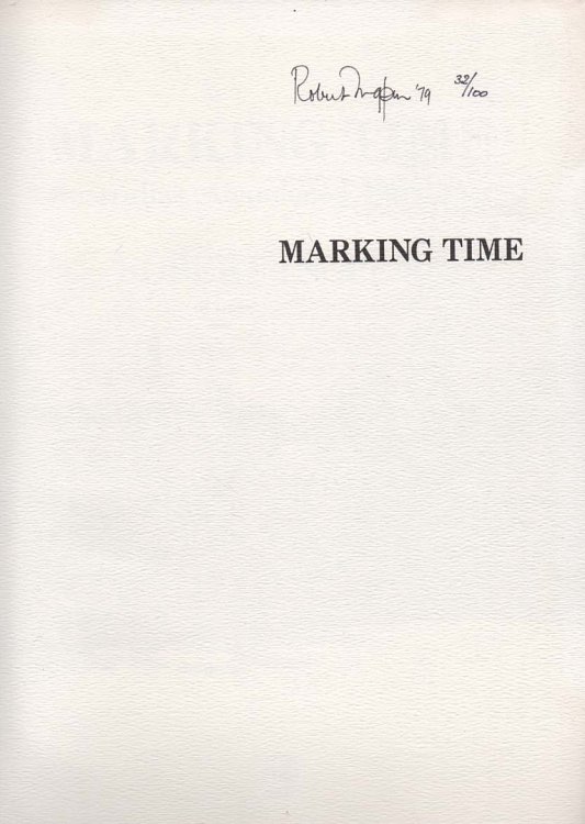 Marking Time - signed Australia's Abandoned Buildings