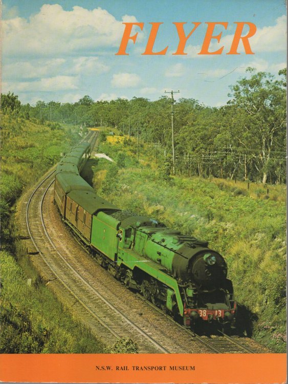 Flyer A Tribute to Steam Locomotive Operation on the Sydney-Newcastle Expresses