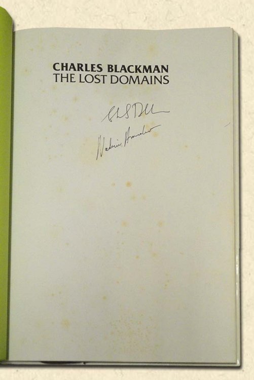 The Lost Domains - signed copy