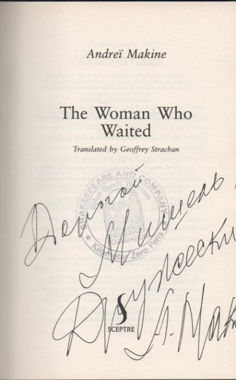 The Woman who Waited: signed copy