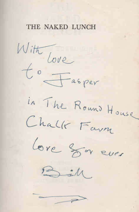 The Naked Lunch - signed copy