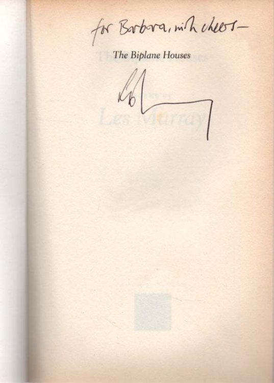The Biplane Houses - signed copy