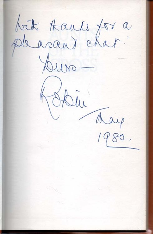 Aunts Up the Cross - signed copy Foreword by Ben Travers