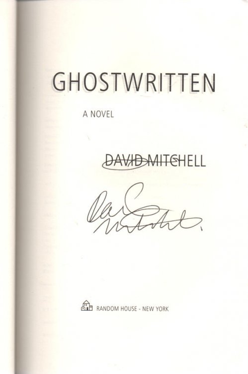 Ghostwritten - signed A Novel