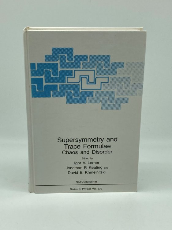 Supersymmetry and Trace Formulae Chaos and Disorder