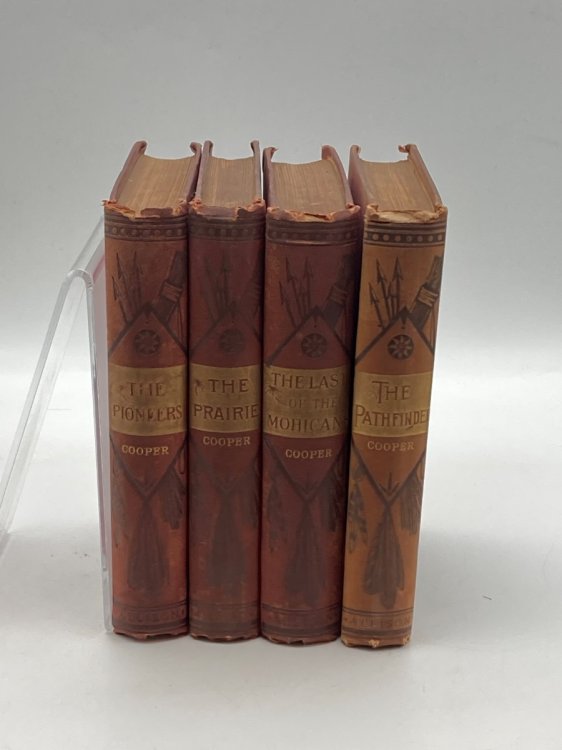 Leather Stocking Tales 4 Volumes The Pathfinder; the Pioneers; the Prairie; the Last of the Mohicans