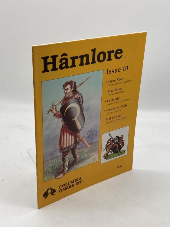 Harnlore Issue 10 Hyen Keep, Real Estate, Caelyndd, Ode to the Gods, Bjaka's Raid