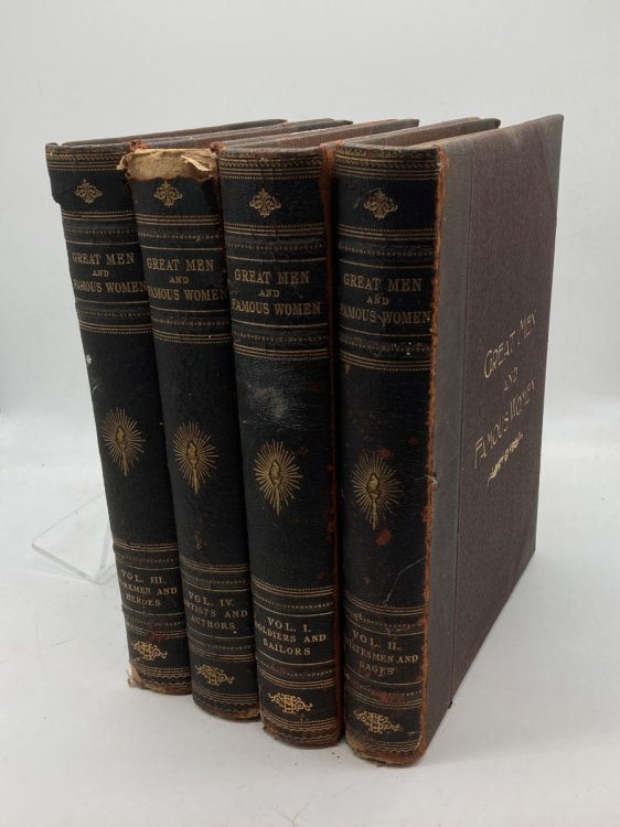 Great Men and Famous Women Volumes 1, 2, 3, and 4