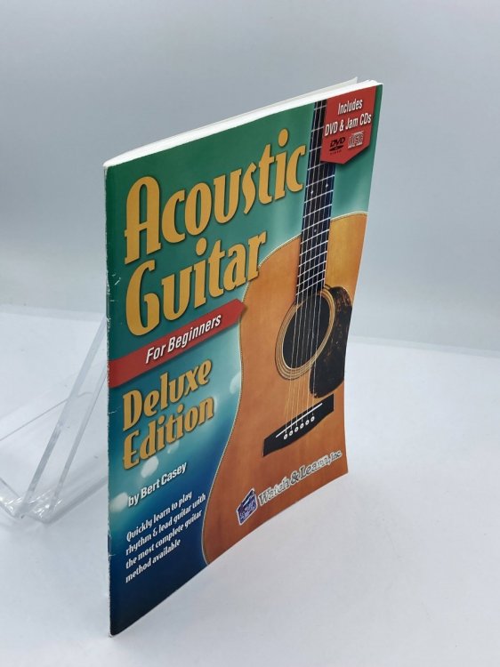 Acoustic Guitar Primer Book for Beginners - Deluxe Edition