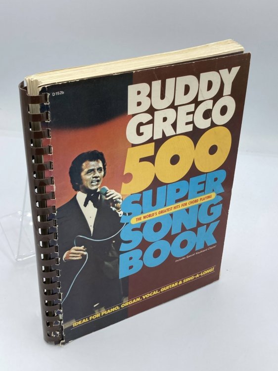 Buddy Greco 500 Super Song Book The World's Greatest Hits for Chord Playing