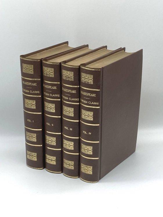 The Works Of William Shakespeare Vintage Set 1883 Edited by Charles and Mary Cowden Clarke