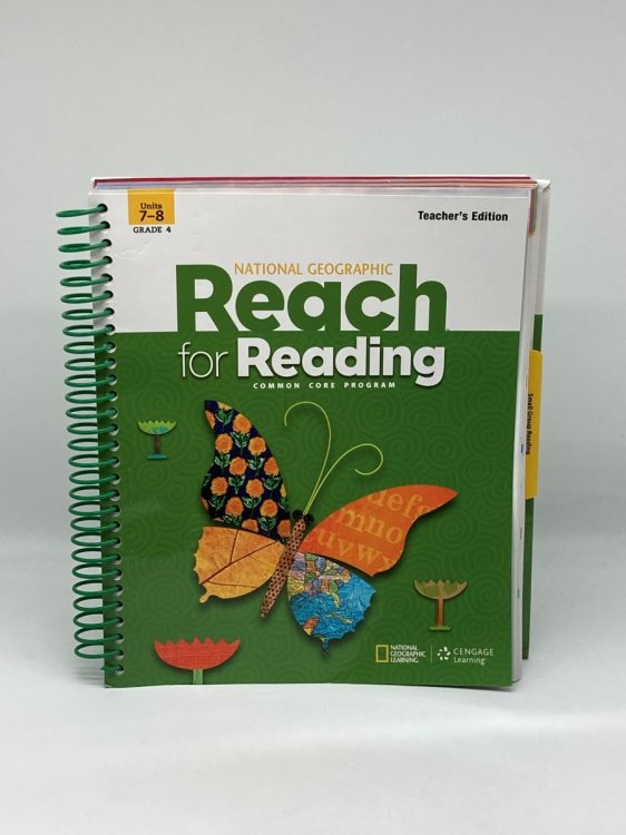Reach for Reading Common Core Program Grade 4, Units 7-8 Teachers Edition