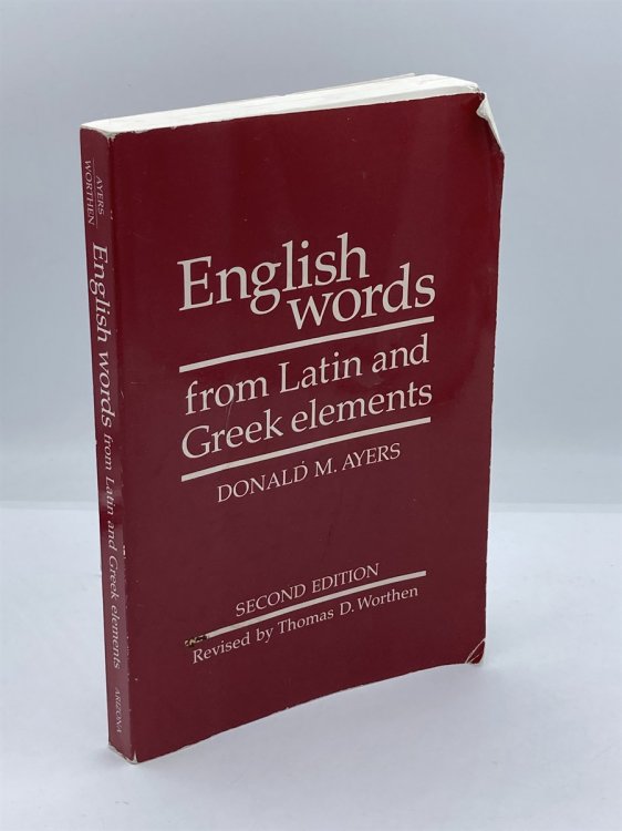 English Words from Latin and Greek Elements