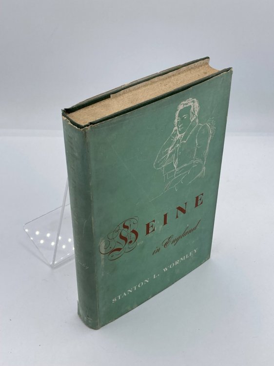 Rare Heine in England, by Stanton Lawrence Wormley, 1943 HC 1St Ed W/DJ