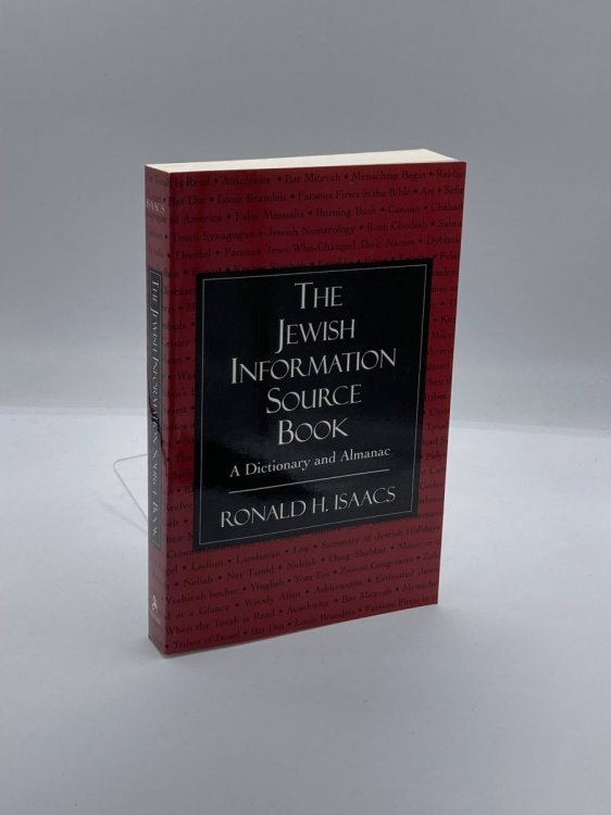 The Jewish Information Source Book A Dictionary and Almanac