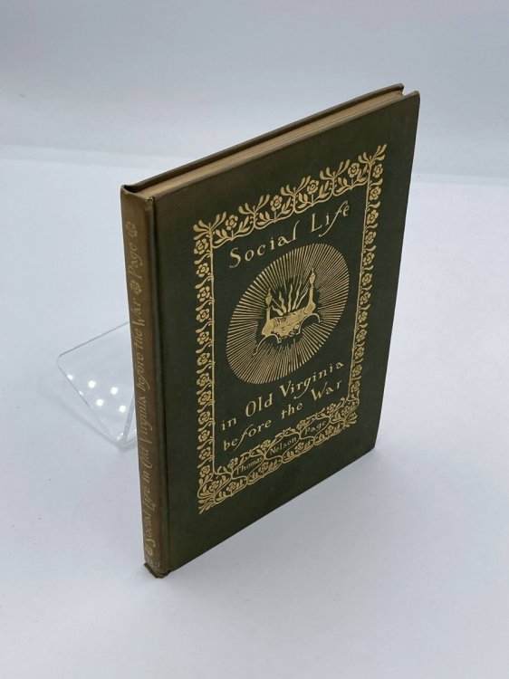 Social Life in Old Virginia before the War