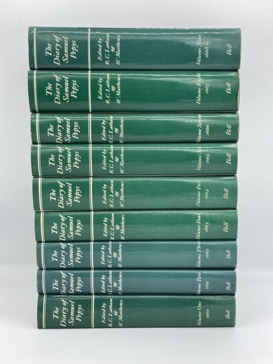 Image for The Diary Of Samuel Pepys, 9 Volume Set The Diary Of Samuel Pepys, 9 Volume Set