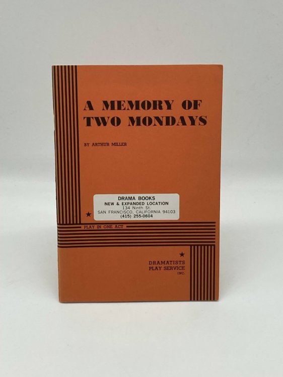A Memory of Two Mondays