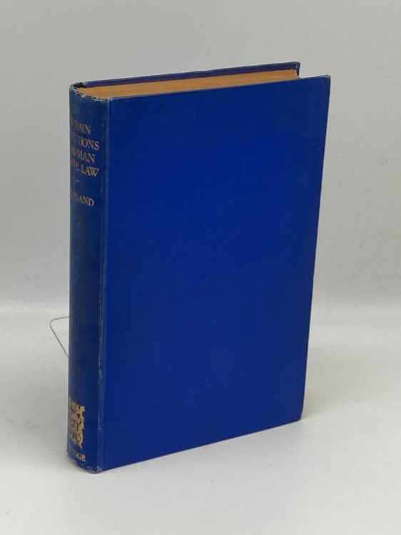 The Main Institutions of Roman Private Law